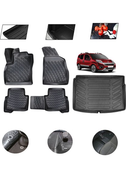 Fiat Fiorino 2013 Model 4d Bagaj Paspas Set