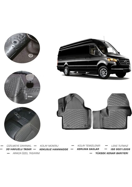 Mercedes Sprinter Minibüs 2024 Model 4d Paspas