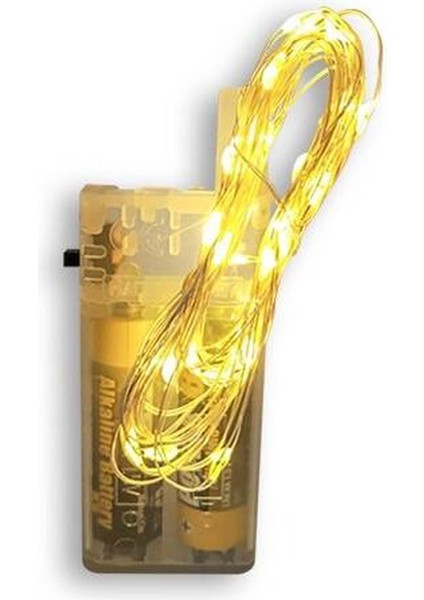 Mini Party Store 3 Metre Işık Pilli Peri LED Gün Işığı Renk