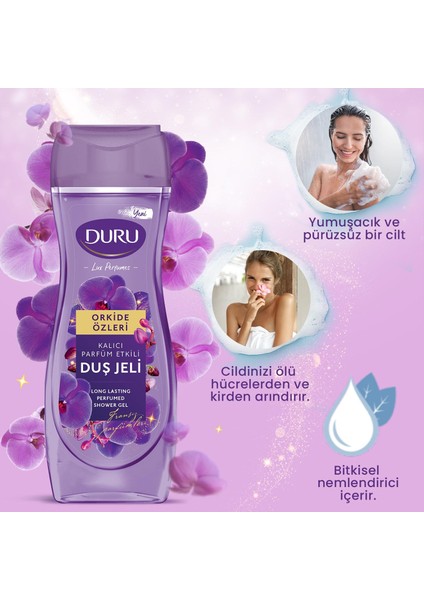 Duş Jeli Lux Perfumes Orkide 450+450ML modelleri