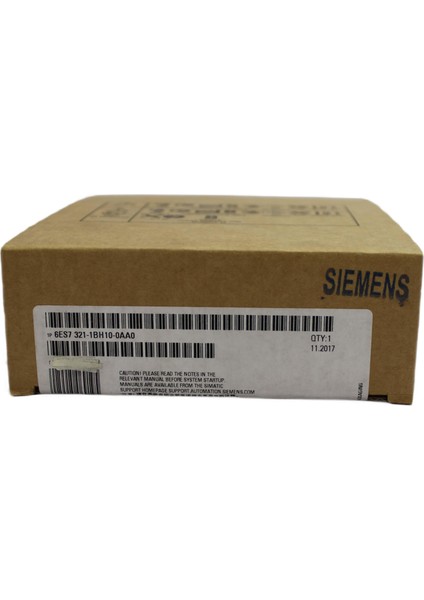 6ES7321-1BH10-0AA0 Sımatıc S7-300, Digital Input S