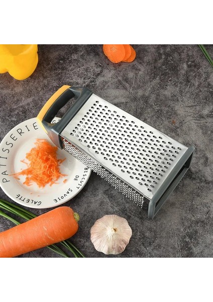 Altın 9-Inch Dört Taraflı Peynir Rende Sebze Paslanmaz Çelik Sarımsak Zencefil Planya Meyve Kesici Mutfak Doğrayıcı Pişirme Gereçleri (Yurt Dışından) modelleri