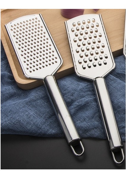 2 Adet Paslanmaz Çelik Meyve ve Sebze Rende Peynir Rende Zencefil Öğütücü Limon Rende Mutfak Aracı (Yurt Dışından)