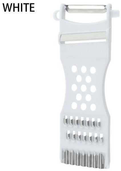 Beyaz Havuç Salatalık Rende Meyve Sebze Soyucu Kesici Mutfak Aksesuarları Ev Pişirme Araçları Patates Soyucu Kesici (Yurt Dışından)