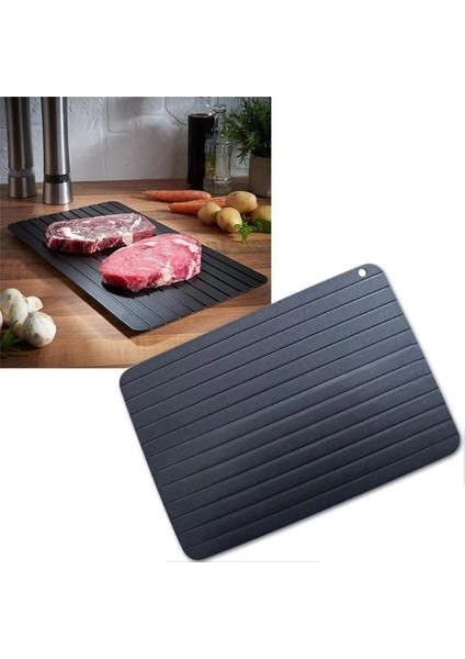 29.5X20.3X0.2 cm 1 Paket Hızlı Çözülme Tepsisi Hızlı Çözülme Dondurulmuş Gıda Et Meyve Hızlı Çözdürme Plakası Çözdürme Tepsisi Çözülme Ana Mutfak Gadget Yüksek Kalite (Yurt Dışından)