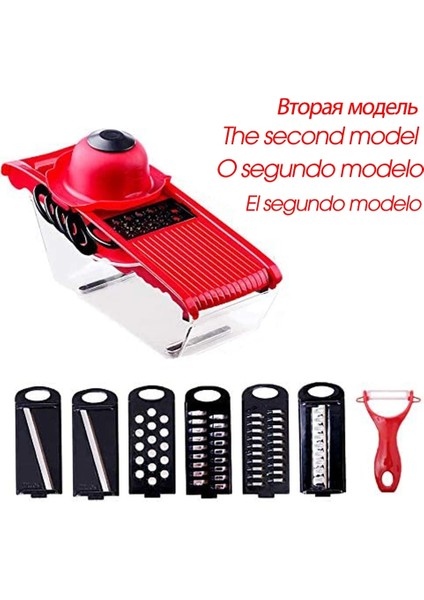 Mavi Choppe Sebze Kesici Soğan Kıyıcı Salata Manuel Rende Sebze Dilimleme Yumurta Dilimleyici Konteyner Mandolin Mutfak Aksesuarları (Yurt Dışından) modelleri