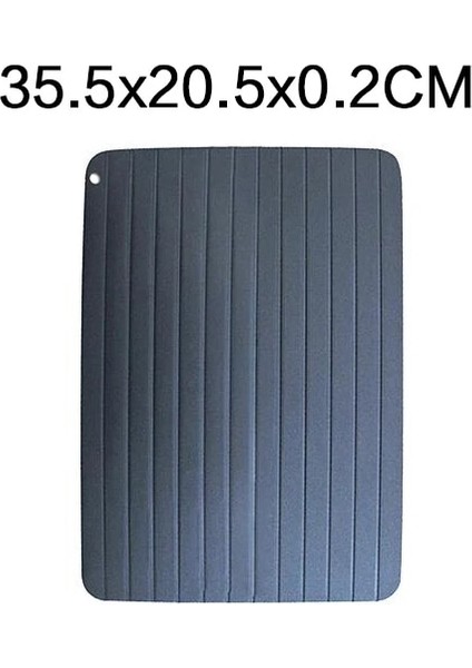 35.5X20.5X0.2 cm Hızlı Buz Çözme Tepsisi Hızlı Çözülme Et Balık Deniz Ürünleri Hızlı Buz Çözme Plaka Levha Tepsi Mutfak Gadget Aracı (Yurt Dışından)