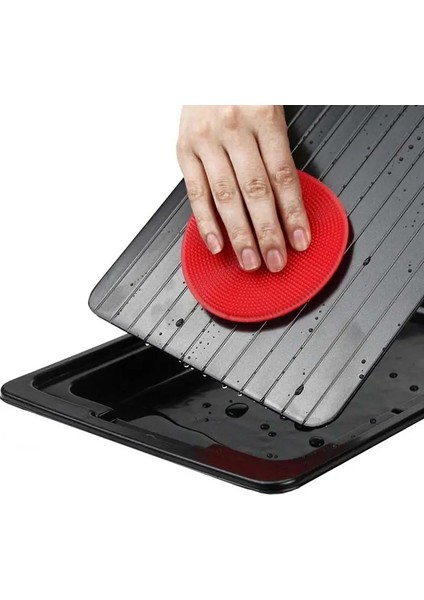 29.5X20.5X0.2 cm Buz Çözme Tepsisi Metal Plaka Buz Çözme Tepsisi Güvenli Hızlı Çözülme Dondurulmuş Et Balık Deniz Ürünleri Mutfak Aşçı Gadget Aracı (Yurt Dışından) modelleri