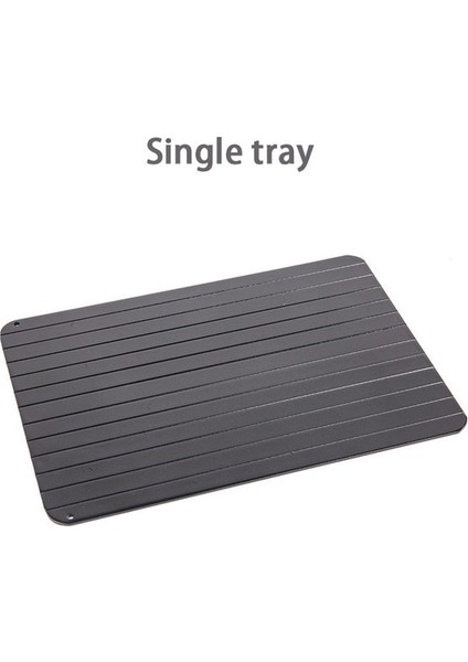 Sadece Tepsi S 23X16.5X0.2CM 1 Adet Hızlı Buz Çözme Kurulu Çözülme Yapışmaz Dondurulmuş Gıda Meyve Balık Et Buz Çözücü Hızlı Buz Çözme Plakası Tepsi Buz Çözme Mutfak Aletleri (Yurt Dışından)