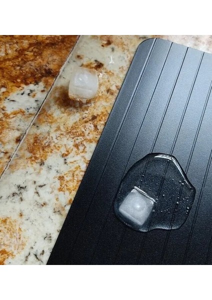 Dondurulmuş Etler Için Açık Sarı Buz Çözme Tepsisi Yiyecekleri Çözmenin Hızlı ve Güvenli Yolu Büyük Boy Buz Çözme Plakası Mucize Doğal Isıtma ile Çözülme (Yurt Dışından) modelleri