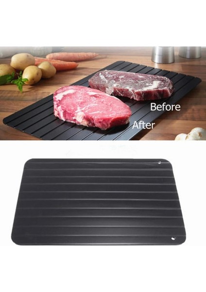 S 1 Adet Mutfak Gadget Aracı Hızlı Buz Çözme Tepsisi Kesme Tahtası Hızlı Güvenlik Çözdürme Tepsisi Hızlı Çözdürme Plakası Dondurulmuş Gıda Et (Yurt Dışından) indirimleri