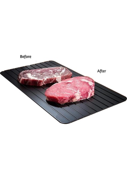 M 29.5X20.8X2 cm Hızlı Buz Çözme Tepsisi Çözülme Dondurulmuş Gıda Et Meyve Hızlı Buz Çözme Plaka Levha Buz Çözme Mutfak Aracı (Yurt Dışından)