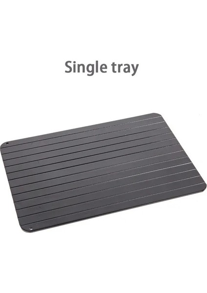 Sadece Tepsi 29.5X20.8X0.2CM Hızlı Buz Çözme Tepsisi Çözülme Dondurulmuş Gıda Et Meyve Hızlı Buz Çözme Plaka Plakası Buz Çözme Mutfak Alet Aracı Buz Çözme Tepsisi (Yurt Dışından)