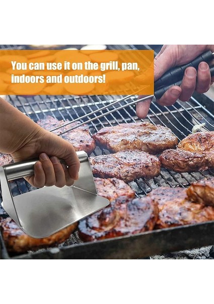 Kare Premium Paslanmaz Çelik Burger Presi Et Tabağı Patty Kalıbı Manuel Tip Mutfak Aletleri ve Aksesuarları (Yurt Dışından) fiyatları