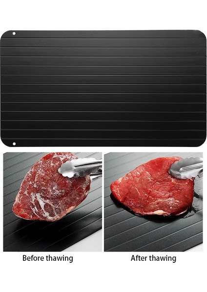 29.5X21X0.2CM Hızlı Buz Çözme Tepsisi Alüminyum Taşınabilir Hızlı Buz Çözme Plaka Levha Dondurulmuş Et Çözdürme Taze Sağlıklı Gıda Alet Mutfak Aletleri (Yurt Dışından) indirimleri