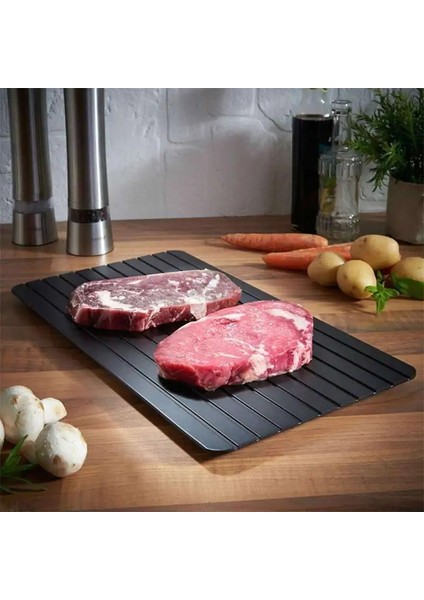 S Hızlı Buz Çözme Tepsisi Çözülme Dondurulmuş Gıda Et Meyve Hızlı Buz Çözme Plaka Levha Buz Çözme Mutfak Gadget Aracı Buz Çözme Tepsisi (Yurt Dışından) indirimleri