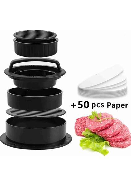 Bir Set Yapışmaz Hamburger Köfte Pasta Basın Dolması Sosis Burger Köfte Kalıp Sığır Köfte Makinesi Barbekü Izgara Için Patty Kalıp (Yurt Dışından) fiyatları