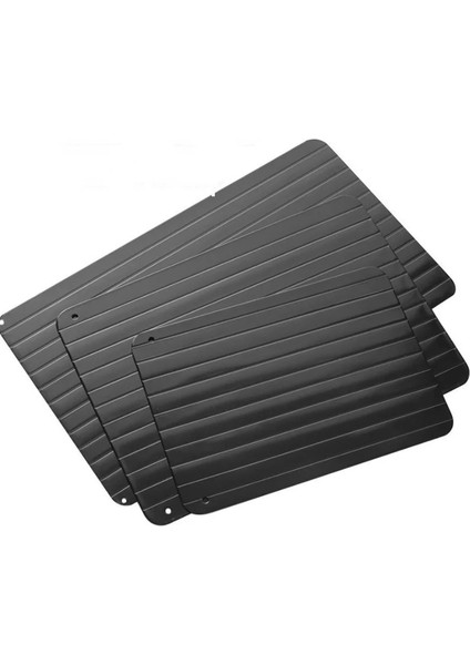 Sadece 4 Adet Kollu Hızlı Buz Çözme Tepsisi Çözülme Dondurulmuş Gıda Et Hızlı Buz Çözme Plakası Alüminyum Alaşımlı Balık Buz Çözme Kurulu Mutfak Gadget Aracı (Yurt Dışından) indirimleri