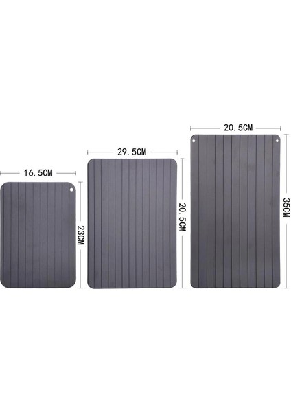 L 0.3 cm 1 Adet Hızlı Buz Çözme Tepsisi Kesme Tahtası Hızlı Güvenlik Çözdürme Tepsisi Hızlı Çözdürme Plakası Dondurulmuş Gıda Et Mutfak Gadget Aracı (Yurt Dışından) indirimleri