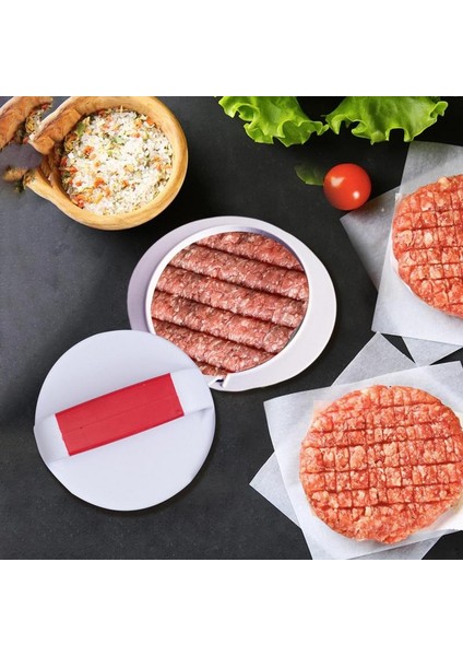 Yuvarlak Hamburger Kalıp Hamburger Presi Dolması Burger Presi Et Izgara Patty Barbekü Hamburger Makinesi Kalıp Mutfak Aracı Aksesuarları (Yurt Dışından) fiyatları