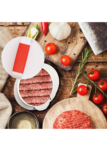 Yuvarlak Hamburger Kalıp Hamburger Presi Dolması Burger Presi Et Izgara Patty Barbekü Hamburger Makinesi Kalıp Mutfak Aracı Aksesuarları (Yurt Dışından) fırsatları