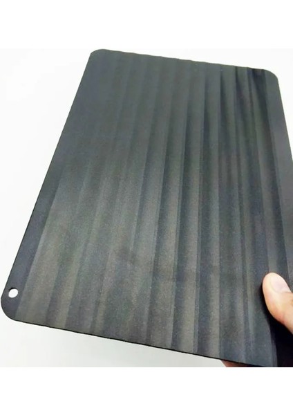 23X16.5X0.3CM Hızlı Buz Çözme Tepsisi Dondurulmuş Gıda Et Balık Dakikalar Içinde Çözülme Mutfak Buz Çözme Tepsisi Elektriksiz Kimyasal Mikrodalga Mat (Yurt Dışından)