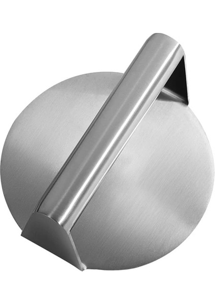 Yuvarlak Temiz Düz Hamburger Üst Çelik Burger Izgara Smash Izgara Paslanmaz ve Pres Kolay Gres Aksesuarları Sıkma Pres Mutfak (Yurt Dışından)