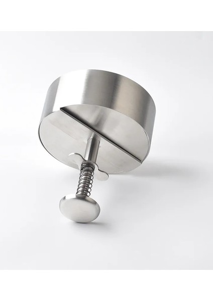 Çap 10.1 cm 304 Paslanmaz Çelik Hamburger Presi Hamburger Patty Maker Et Köftesi ve Ince Burger Yapmak Için Yapışmaz Burger Presi Yeni (Yurt Dışından) fırsatları