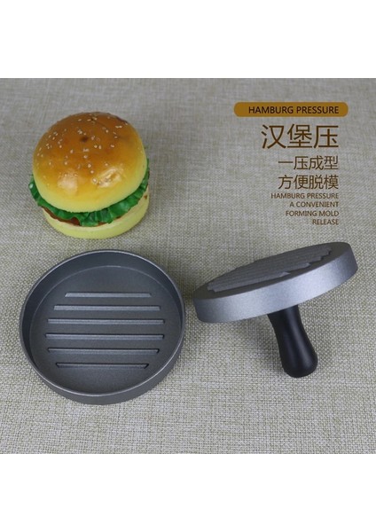 NC102-2 Kaliteli Burger Et Presi Yuvarlak Kalıp Alüminyum Alaşımlı Hamburger Sığır Barbekü Presi Mutfak ve Izgara Aksesuarları Sandviç Kalıp Aracı (Yurt Dışından) modelleri