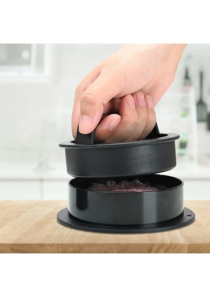 Hamburger Için Patty Yapmak Için Temel Bir Araç, Yapışmaz Dana Patty Tava, Hamburger Patty, Hamburger Patty, Hamburger... (Yurt Dışından) fırsatları