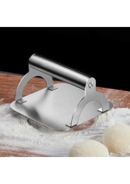 Gösterildiği Gibi Paslanmaz Çelik Smash Burger Presi Düz Üst Izgara Için Izgara Aksesuarları Hamburger Presi ve Sıkma Gresi Kolay Temizlenebilir Mutfak (Yurt Dışından) fırsatları