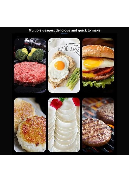 Kare Burger Presi Paslanmaz Çelik Pres Et Sığır Izgara Burger Smasher Ahşap Saplı Hamburger Presi Mutfak Gıda Kalıp (Yurt Dışından) fırsatları