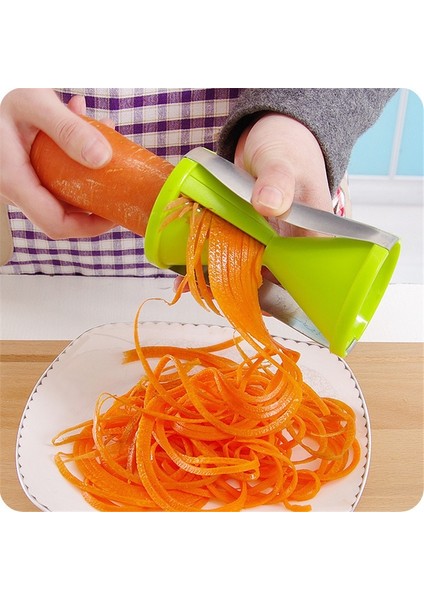 Siyah Sebze Spiralizer Rende Sebze Spiral Dilimleyici Kesici Öğütücüler Dilimleme Havuç Salatalık Kabak Mutfak Gereçleri Gadget'lar (Yurt Dışından)