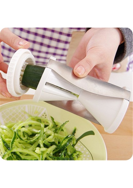 Siyah Sebze Spiralizer Rende Sebze Spiral Dilimleyici Kesici Öğütücüler Dilimleme Havuç Salatalık Kabak Mutfak Gereçleri Gadget'lar (Yurt Dışından)