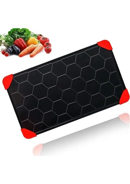 (S) 23X16.5X0.2CM Zhangji Yükseltme Yapışmaz Hızlı Buz Çözme Tepsisi Hızlı Çözdürme Plaka Levha Güvenli Çözülme Dondurulmuş Gıdalar Et Balık Meyve Mutfak Aracı (Yurt Dışından)