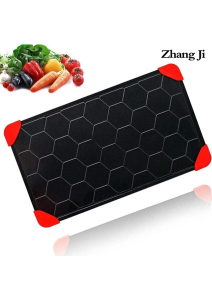 (S) 23X16.5X0.2CM Zhangji Yükseltme Yapışmaz Hızlı Buz Çözme Tepsisi Hızlı Çözdürme Plaka Levha Güvenli Çözülme Dondurulmuş Gıdalar Et Balık Meyve Mutfak Aracı (Yurt Dışından) fiyatları