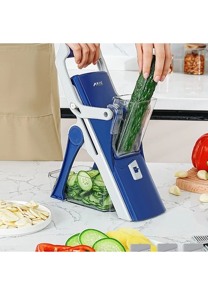 Stil B Sebze Kesici Patates Patates Kızartması Rendeler Manuel Parçalayıcı Mutfak Aksesuarları Gadget Çok Fonksiyonlu Sebze Dilimleme Kıyıcı (Yurt Dışından) fırsatları