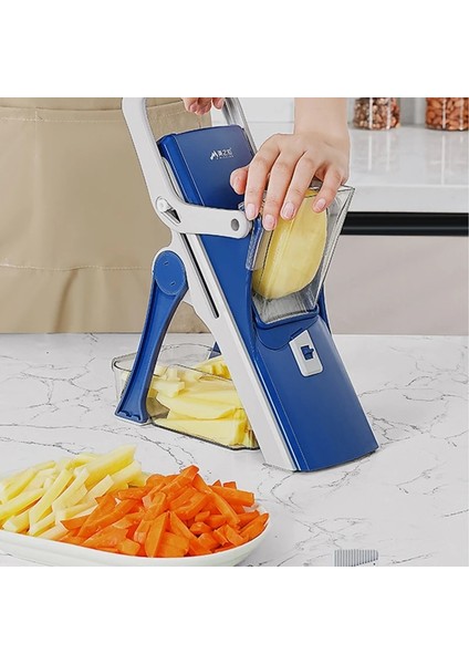 Stil B Sebze Kesici Patates Patates Kızartması Rendeler Manuel Parçalayıcı Mutfak Aksesuarları Gadget Çok Fonksiyonlu Sebze Dilimleme Kıyıcı (Yurt Dışından) indirimleri