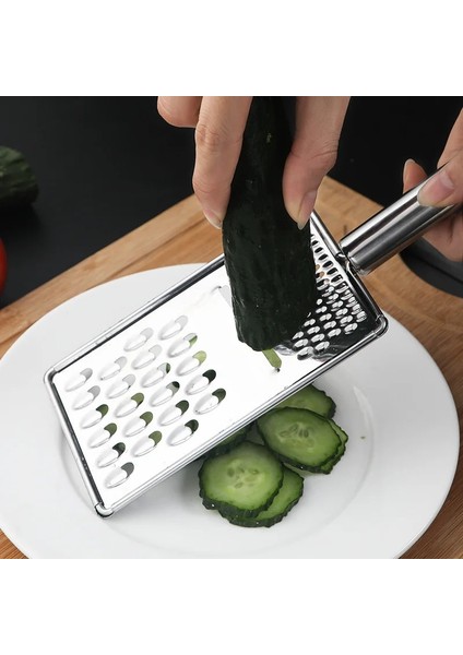 F Çok Amaçlı Peynir Limon Rende Meyve Sebze Için Paslanmaz Çelik Patates Havuç Dilimleme Soyucu Gıda Kırıcı Mutfak Aletleri (Yurt Dışından) modelleri
