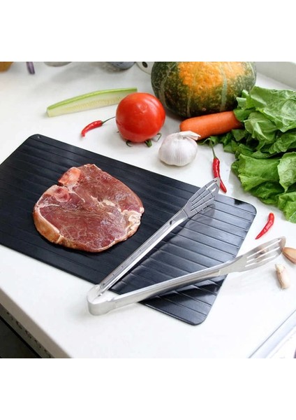 M Hızlı Buz Çözme Tepsisi Çözülme Dondurulmuş Gıda Et Meyve Hızlı Buz Çözme Plaka Levha Buz Çözme Mutfak Gadget Araçları Mutfak Eşyaları Çözdürme (Yurt Dışından) indirimleri