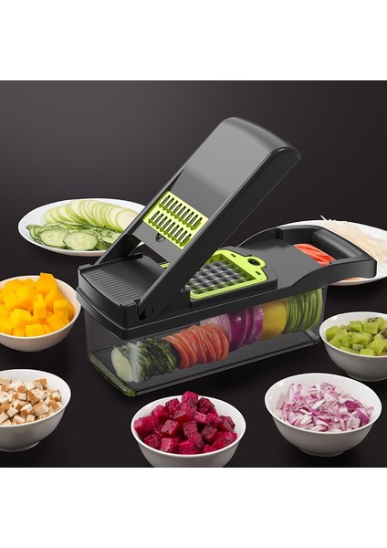 4 Bıçaklı Konco Çok Fonksiyonlu Sebze Meyve Aracı Patates Ezici Ricer Sebze Mandoline Dilimleyici Soyucu Kesici Havuç Parçalayıcı Rende (Yurt Dışından) modelleri