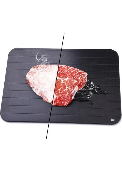 29.5X20.5 cm Mutfak Gıda Hızlı Buz Çözme Tepsileri Biftek Deniz Ürünleri Hızlı Çözülme Kesme Tahtası Et Buz Çözme Tepsisi Çözülme Ana Çözdürme Mutfak Gereçleri (Yurt Dışından)