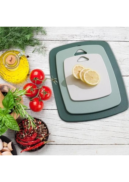 Mutfak Için Kesme Tahtaları 3 Adet Yemek Pişirmek Için Kesme Paspasları Et Sebze Doğrama Için Kesme Tahtası Meyve Peynir Mutfak Gadget'ı (Yurt Dışından) fırsatları
