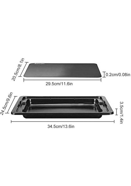 29.5X20.5X0.2 cm Buz Çözme Tepsisi Metal Plaka Buz Çözme Tepsisi Güvenli Hızlı Çözülme Dondurulmuş Et Balık Deniz Ürünleri Mutfak Aşçı Gadget Aracı (Yurt Dışından) modelleri