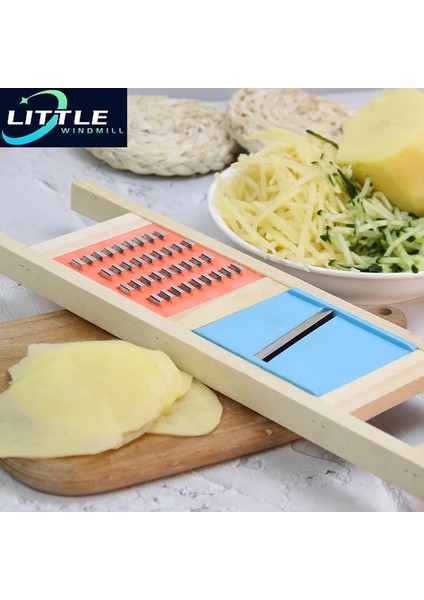 D Salatalık Sebze Dilimleyici Salata Mutfak Parçalayıcı Peynir Meyve Havuç Soğan Kıyıcı Patates Soyucu Fransız Kızartma Kesici Patates Ezici (Yurt Dışından)