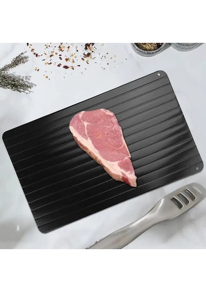 M Mutfak Sobası Isı Iletim Plakası Isı Difüzörü Alüminyum Dayanıklı Güvenlik Buz Çözme Tepsisi Dondurulmuş Gıda Hızla Çözdürme Kurulu (Yurt Dışından) fırsatları