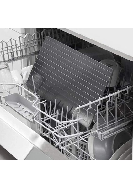 M 29.5X20.5X0.2CM Hızlı Buz Çözme Tepsisi Çözülme Dondurulmuş Gıda Et Meyve Deniz Balığı Hızlı Taze Sağlıklı Hızlı Buz Çözme Plakası Alet Mutfak Gereçleri (Yurt Dışından) fırsatları