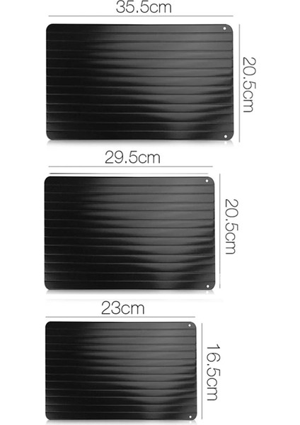 S Hızlı Buz Çözme Tepsisi Çözülme Dondurulmuş Gıda Et Meyve Hızlı Buz Çözme Plaka Levha Buz Çözme Mutfak Gadget Aracı (Yurt Dışından) indirimleri