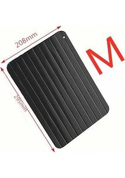 M 2mm Çözdürme Plakası 2MM3MM Et Biftek Dondurulmuş Çözdürme Alüminyum Çözdürme Plakası 9 Kat Daha Hızlı Mutfak Gadget Seti Buz Çözme Tepsisi (Yurt Dışından)