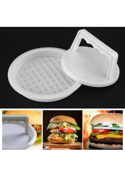 1 Takım Dıy Hamburger Eti Basın Aracı Patty Makineleri Et Burger Makinesi Kalıp Gıda Sınıfı Plastik Hamburger Presi Burger Makinesi (Yurt Dışından) modelleri